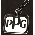 Laser Etched Acrylic Zipper Pull (1.5 Square Inch)